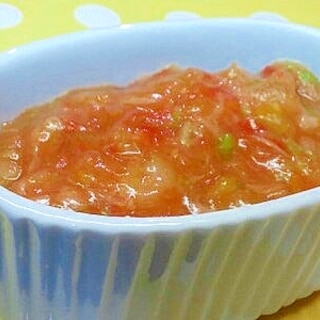 【離乳食】ツナ＆白菜のトマト煮